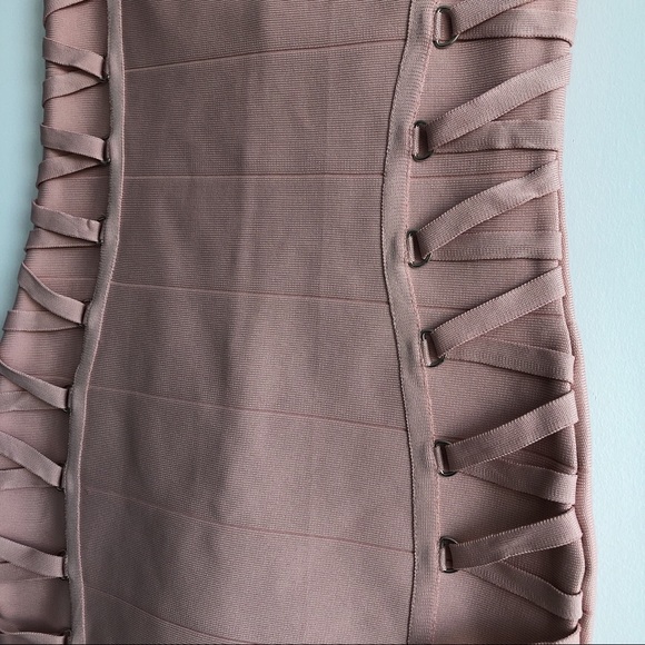 pink bandage dress - Picture 2 of 2